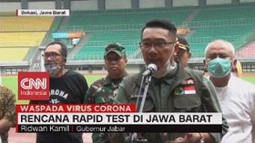 VIDEO: Rencana Rapid Test Massal di Jawa Barat