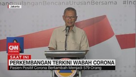 VIDEO: Kasus Positif Corona Bertambah Menjadi 579