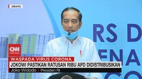 VIDEO: Jokowi Pastikan Ratusan Ribu APD Didistribusikan