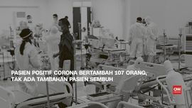 VIDEO: Pasien Positif Corona Bertambah 107 Orang