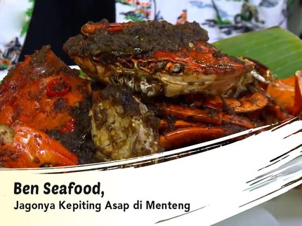 Ben Seafood, Jagonya Kepiting Asap di Menteng