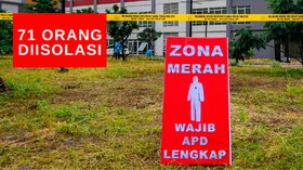 VIDEO: Sehari Beroperasi, 71 Orang Diisolasi