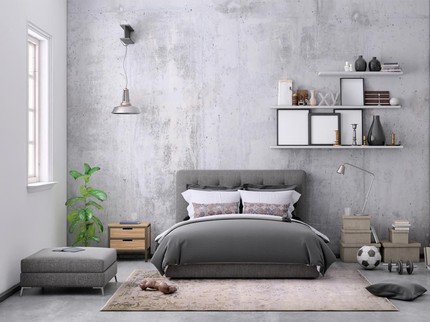7 Inspirasi Kamar Tidur Rumah Minimalis dengan Konsep Monokrom