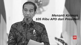 VIDEO: Menanti Kiriman 105 Ribu APD dari Presiden