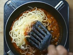 Spaghetti Tempe Marinara, Pasta Hemat dan Enak Ala Masak Darurat