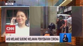 VIDEO: Aksi Melanie Subono Melawan Penyebaran Corona