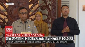 VIDEO: 42 Tenaga Medis di DKI Jakarta Terjangkit Virus Corona
