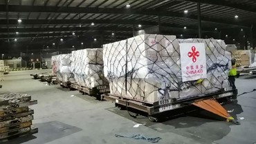 img-title Bantuan Medis Atasi COVID-19 dari Tiongkok Tiba di Indonesia