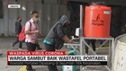 VIDEO: Warga Sambut Baik Wastafel Portabel di Jakarta