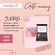 [GIFT-AWAY ALLERT!] Mau Kulit Sehat dan Awet Muda? Beautynesia Bagi-bagi Skincare JUARA BEAUTY Gratis, Buruan Ikutan!