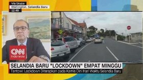 VIDEO: Selandia Baru Lockdown Empat Minggu