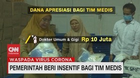 VIDEO: Pemerintah Beri Insentif Bagi Tim Medis