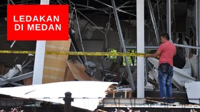 VIDEO: Ledakan Di Medan, 2 Orang Terluka