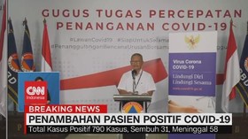 VIDEO: Tambah 105, Kasus Positif Covid-19 Jadi 790 Kasus