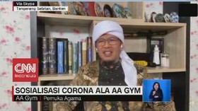 VIDEO: Sosialisasi Corona ala Aa Gym