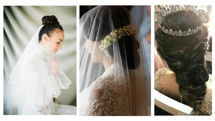 Inspirasi Tatanan Rambut para Selebritis di Hari Pernikahan!