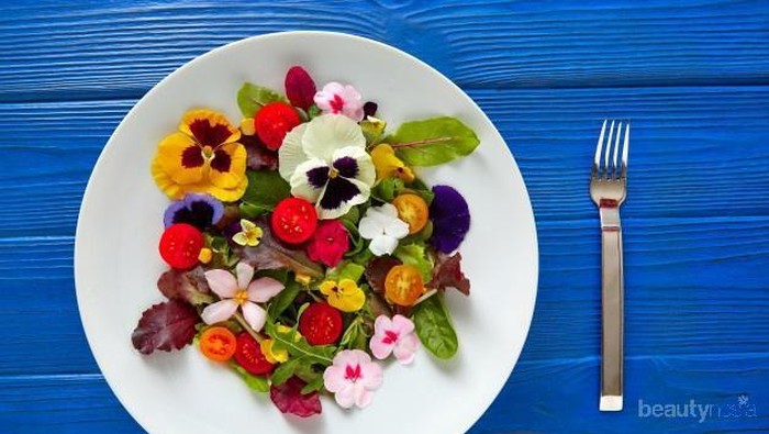 Jenis dan Khasiat dari Edible Flowers yang Bisa Kamu Konsumsi, Jangan Lupa Dicatat Ya!