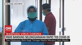 VIDEO: RSHS Bandung Selenggarakan Rapid Tes Covid-19