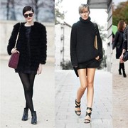 Tips Tampil Oke dengan Outfit Serba Hitam