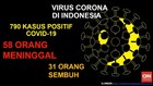 VIDEO: Kasus Positif Covid-19 Bertambah Jadi 790 Kasus