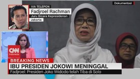 VIDEO - Fadjroel: Ibunda Jokowi Meninggal di RS Slamet Riyadi