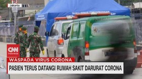 VIDEO: Pasien Terus Datangi Rumah Sakit Darurat Corona