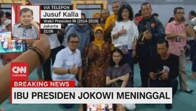 VIDEO - Jusuf Kalla: Ibunda Jokowi Sosok Yang Sederhana