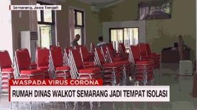 VIDEO: Rumah Dinas Wali Kota Semarang Jadi Tempat Isolasi