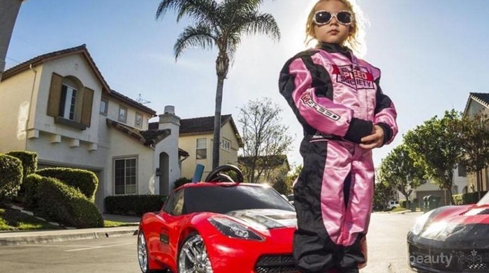 Keren Abis! Lila Skye Kalis, Gadis Cilik Berusia 8 Tahun yang Jago Balap!