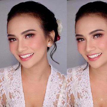 img-title Kebaya Putih dan Makeup Sederhana Vanessa Angel di Hari Pernikahan