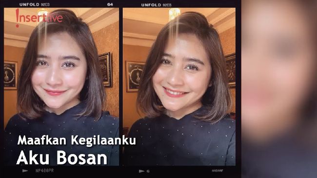 Bosan di  Rumah  Aja  Prilly Latuconsina Potong  Rambut  Sendiri