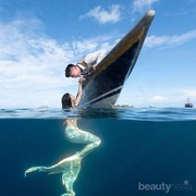 Bertema Mermaid, Potret Prewed Boy William dan Karen Vendela Ini Bikin Pengin Segera Nikah