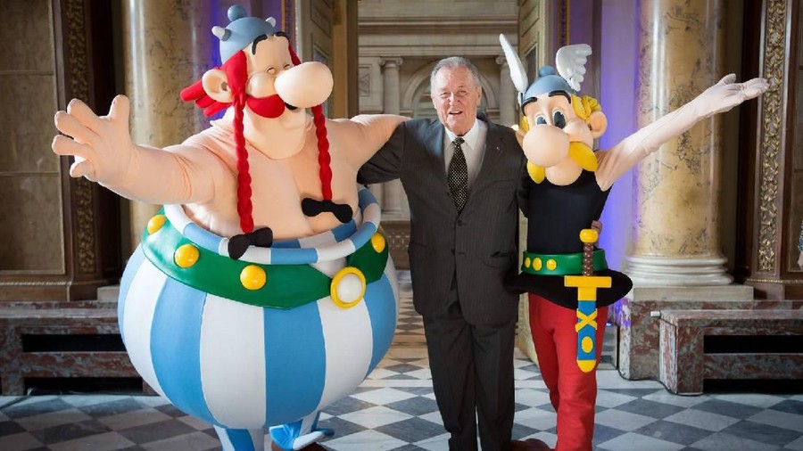 Alberto Uderzo, pencipta komik Asterix meninggal dunia karena serangan jantung.