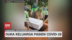 VIDEO: Duka Pemakaman Korban Covid-19
