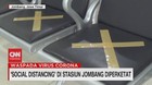 VIDEO: 'Social Distancing' di Stasiun Jombang Diperketat
