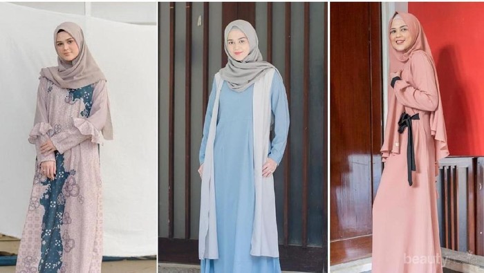 Gaya Manis Cut Meyriska Saat Pakai Gamis, Bikin Hati Adem!