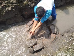 Sumur Peninggalan Majapahit dan Pecahan Keramik Abad 14 Ditemukan di Jombang