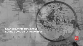 VIDEO: Lima Wilayah Transmisi Lokal Covid-19 di Indonesia
