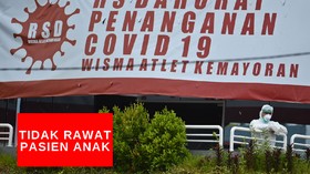 VIDEO: Rumah Sakit Darurat Hanya Pasien Umur 15 tahun Keatas