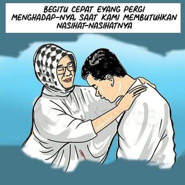 Ibunda Jokowi Meninggal, Gibran Unggah Kesedihan nan Pilu di Instagram