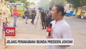 VIDEO: Situasi Jelang Pemakaman Ibunda Presiden Jokowi