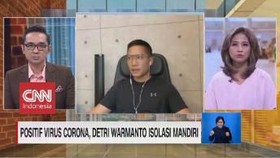 VIDEO: Positif Virus Corona, Detri Warmanto Isolasi Mandiri