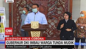 VIDEO: Gubernur DKI Imbau Warga Tunda Mudik