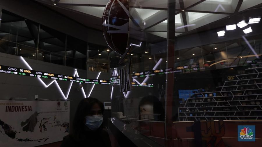 Ilustrasi Bursa Efek Indonesia, Kamis 26/3/2020 (CNBC Indonesia/Tri Susilo)