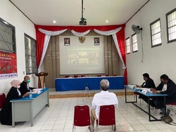 Cegah Corona, 7 Napi Jalani Sidang Virtual dari Rutan Bandung