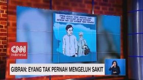 VIDEO: Gibran: Eyang Tak Pernah Mengeluh Sakit