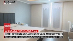 VIDEO; Hotel Berbintang Tampung Tenaga Medis Covid-19