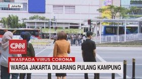 VIDEO: Warga Jakarta Dilarang Pulang Kampung