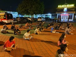 Bandel Tetap Berkerumun, 36 Warga Ngawi Diamankan