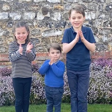 Tiga Anak Pangeran William Beri Dukungan untuk Pekerja Medis